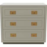 32" Unfinished 3 Drawer Henredon Vintage Dresser #08808