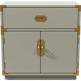 30" Unfinished 1 Drawer 2 Door Bernhardt Vintage Dresser #08726