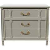 36" Unfinished 3 Drawer Drexel Vintage Dresser #08746