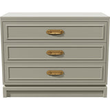 36" Unfinished 3 Drawer Vintage Dresser #08807