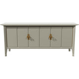 72" Unfinished 4 Door Vintage Buffet #08842