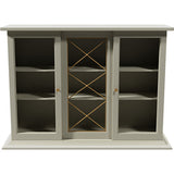 50" Unfinished 2 Door Vintage Hutch Top #08787