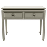 32" Unfinished 2 Drawer Vintage Table #08423