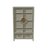 42" Unfinished 2 Door 2 Drawer Century Vintage Cabinet #08320