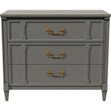 36" Unfinished 3 Drawer Drexel Vintage Dresser #08747