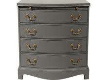 Load image into Gallery viewer, 28&quot; Unfinished 4 Drawer Vintage Dresser #07940
