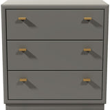 30.25" Unfinished 3 Drawer Drexel Vintage Dresser #08752