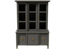 Load image into Gallery viewer, 50&quot; Unfinished 5 Door Vintage Hutch #08546
