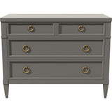 38" Unfinished 3 Drawer Baker Furniture Vintage Dresser #08785