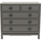 36" Unfinished 5 Drawer Vintage Dresser #08771