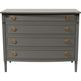 42" Unfinished 4 Drawer Vintage Dresser #08642
