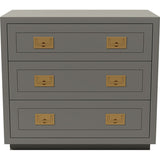 32" Unfinished 3 Drawer Henredon Vintage Dresser #08808