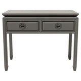 32" Unfinished 2 Drawer Vintage Table #08423