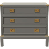 32" Unfinished 3 Drawer Vintage Dresser #08834
