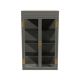 32" Unfinished 2 Door Vintage Hutch #08617