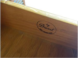56" Unfinished 6 Drawer Drexel Vintage Dresser #08427