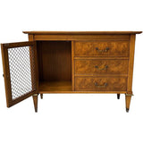 36" Unfinished 2 Drawer 1 Door Vintage Buffet #08327