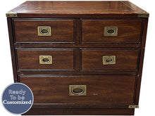 Load image into Gallery viewer, 25.25&quot; Unfinished 3 Drawer National Mt.Airy Vintage Single Nightstand #08394
