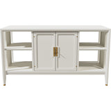 44" Unfinished 2 Door Vintage Bar Cart #08843