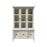 44" Unfinished 5 Door Century Vintage Hutch #08373