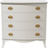 32" Unfinished 4 Drawer Vintage Dresser #08731