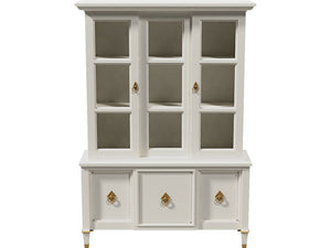 50" Unfinished 5 Door Vintage Hutch #08546