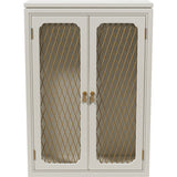 31" Unfinished 2 Door Vintage Hutch Top #08628