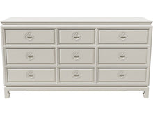 Load image into Gallery viewer, 60&quot; Unfinished 9 Drawer Vintage Dresser #08598
