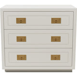 32" Unfinished 3 Drawer Henredon Vintage Dresser #08808