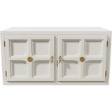 32" Unfinished 2 Door Vintage Single Nightstand #08765