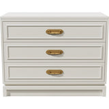 36" Unfinished 3 Drawer Vintage Dresser #08807