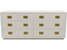 Load image into Gallery viewer, 64&quot; Unfinished 7 Drawer Henredon Vintage Dresser #08501
