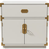30" Unfinished 1 Drawer 2 Door Bernhardt Vintage Dresser #08726