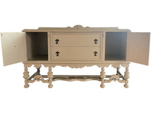 Load image into Gallery viewer, 70&quot; Finished Framed 2 Drawer 2 Door Vintage Buffet #08369
