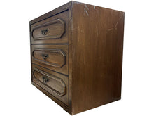 Load image into Gallery viewer, 33&quot; Unfinished 3 Drawer Thomasville Vintage Dresser #08309
