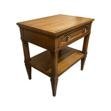 22.5" Unfinished 1 Drawer Drexel Vintage Single Nightstand #08410