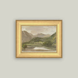 Lake District Framed Antique Art