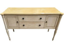 Load image into Gallery viewer, 61&quot; Unfinished 2 Door 2 Drawer Vintage Buffet #08440
