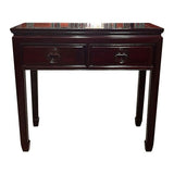 32" Unfinished 2 Drawer Vintage Table #08423