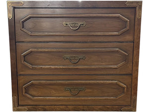 33" Unfinished 3 Drawer Thomasville Vintage Dresser #08309