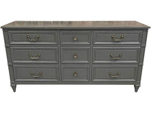 Load image into Gallery viewer, 66&quot; Finished 9 Drawer John M.Smyth Company Vintage Dresser #08257: At Our Munster Location
