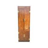 26" Unfinished 4 Door Vintage Henredon Hutch #08217