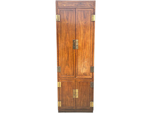 26" Unfinished 4 Door Vintage Henredon Hutch #08217
