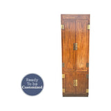 26" Unfinished 4 Door Vintage Henredon Hutch #08217