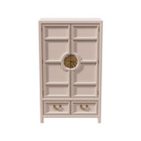 42" Unfinished 2 Door 2 Drawer Century Vintage Cabinet #08320