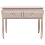 32" Unfinished 2 Drawer Vintage Table #08423