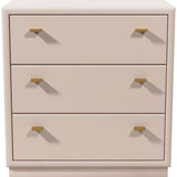 30.25" Unfinished 3 Drawer Drexel Vintage Dresser #08752