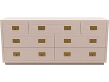 Load image into Gallery viewer, 64&quot; Unfinished 7 Drawer Henredon Vintage Dresser #08501
