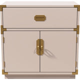 30" Unfinished 1 Drawer 2 Door Bernhardt Vintage Dresser #08726
