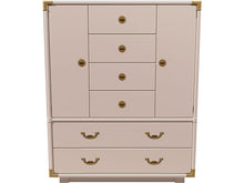 Load image into Gallery viewer, 42.5&quot; Unfinished 6 Drawer 2 Door Drexel Vintage Tallboy #08228
